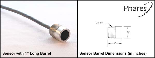 Digital Output Hall Effect Sensor - 1'' Barrel